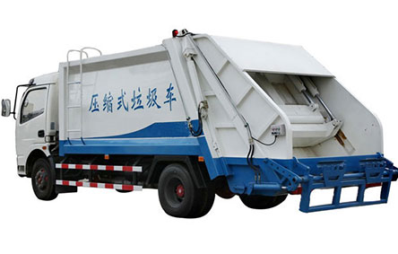 垃圾卡车-提高卫生工人工作效率